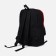 A backpack with a zipper, an outer pocket, a set of a chover, bag, black color