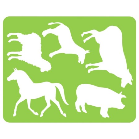 Drawing stencil "Pets", euro suspension-1