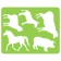 Drawing stencil "Pets", euro suspension