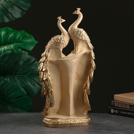Figure "Firebird" double, ivory, 29x24x57cm-2