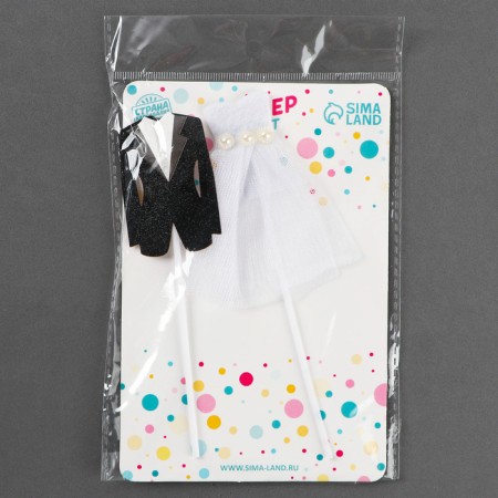 Set for decoration "Wedding", 2 pcs-3