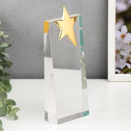 Souvenir Glass "Steel award - Star" 22,5x8x3.2 cm-2