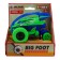 Flint machine Funky Toys "Shark", 4x4, graffiti print, green color