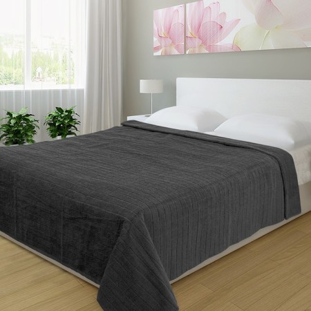 Clot "Quadro", Makra, size 180x200 cm, gray color-3