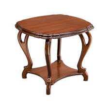 Coffee coffee table, 700x700x590, nut