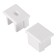 A plug for aluminum profile General, 12x16 mm, packaging 20 pcs.
