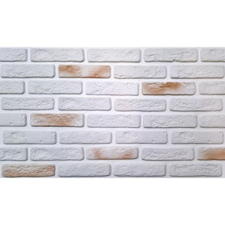 Gypsum tile "Barcelona", brick mix No. 5, 1 sq m, 90 tiles