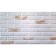 Gypsum tile "Barcelona", brick mix No. 5, 1 sq m, 90 tiles