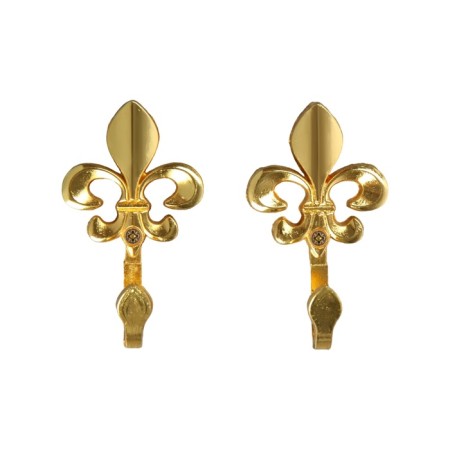 One -rod hook for curtains Cappio KC113, color gold, 2 pcs-1