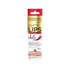 Блеск для увеличения объёма губ Eveline Oh my Lips-Lip Maximizer «Чили», 4,5 мл