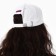 Men's cap "Coat of arms", white color, rr 56