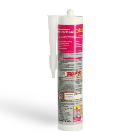Liquid nails ECON, interior, white, 400 g-1