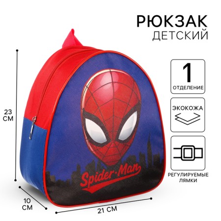 Baby backpack, 23x21x10 cm, Spider-Man
