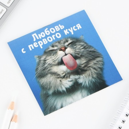 Блокнот 10х10, 16 листов МИКС «Животные»-8