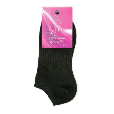 Women's socks, black color, size 23-25-3