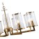 Suspended chandelier Vase 8XE14 40W, size 75x75x50-85 cm, bronze color