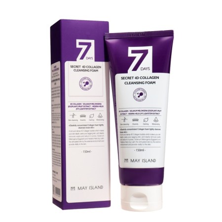 Foam May Island for a face with collagen, 150 ml