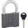 Castle of hinged Fuaro PL-4080, 80 mm, 3 English keys
