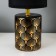 Highway lamp 16562/1BK E14 40W Black-gold 13x13x27 cm Risalux