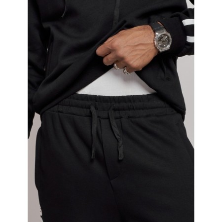 Sports suit men's, size 54, black color-16