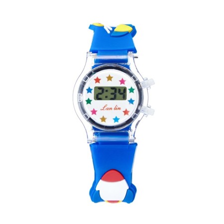 Watch of Electronic Children's Watch "Rocket", D-3 cm, length 20 cm