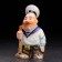 Set of porcelain sample "sailor", with 3 glasses