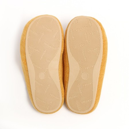 Women's slippers, yellow color, size 39-2