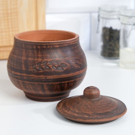 Pot for the hot "Kolos" 0.3 l., 11x10x10 cm-4
