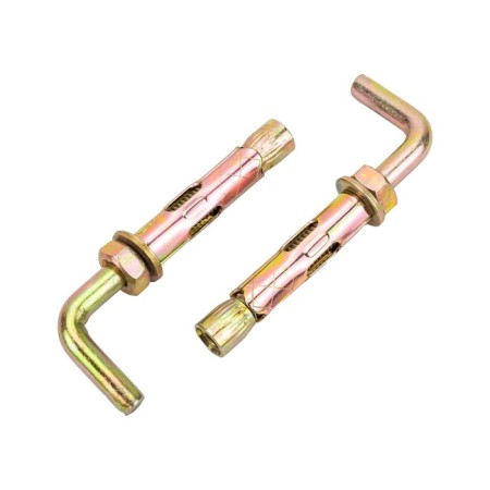 Steelrex anchor bolt, with a M-shaped hook, galvanized, 8x40 mm, 2 pcs