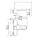 Wasserkraft Kammel 1801 bath mixer, single -leaf, watering can, pour 151 mm, chrome