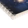 Notepad A6 40 sheets on the crest, in the cosmos cage, cover coated cardboard, selective twin-lame, offset 65, 5V, assorted