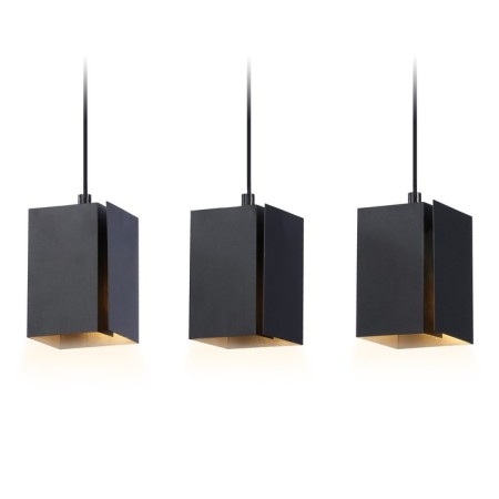 Suspended lamp with a replaceable lamp Ambrella Light, Techno, TN5141, E27, Black Color-4