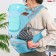 Backpack-kenguru/hips “stars”, green color