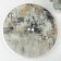 Glass stand for a cake rotating Magistro "Expressionism", D = 32 cm, color gray color