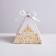 Bonbonniere box, gift packaging, “Luxury of gold”, 7.2 x 7.2 cm