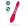 Multifunctional vibrator for Satiffyer Elastic Joy steam, red color
