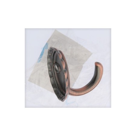 Hook furniture tundra TKO018, one -rod, copper-4