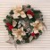 New Year's Wreath D-40 cm "Golden Magnolia"