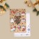 Wooden postcard "Happy Year", 10 x 15 cm, New Year