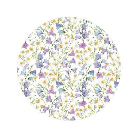 Pareo and beach rug "Field flowers", d = 150 cm-1