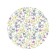 Pareo and beach rug "Field flowers", d = 150 cm
