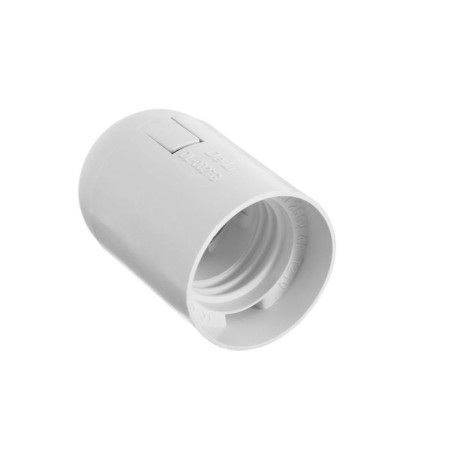 Cartridge E27, plastic suspension, white