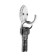 Hook furniture tundra TKO018, one -rod, white