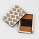 Magnetic needle "Crosses", 8 × 5.5 cm, beige color