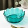 Glass Figure Salad "Flower", 400 ml, 17 × 5.5 cm