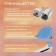 Soul for the shower Zein Z0705, hose 150 cm, holder, watering can 5 modes, blue/chrome