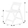 Stol-Rasklower array, 490x580x766, snow