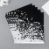 Scrapbooking paper bilateral "style" density 180 grams set 5 pcs 30.5x32 cm
