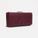 Women's wallet on magnets, burgundy color