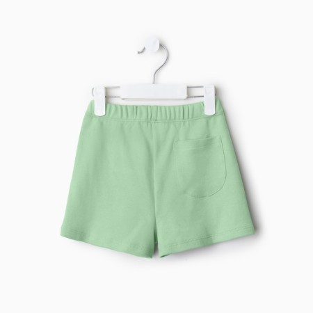 Kidsa (sweatshirt, shorts) minku, green color, height 104 cm-11